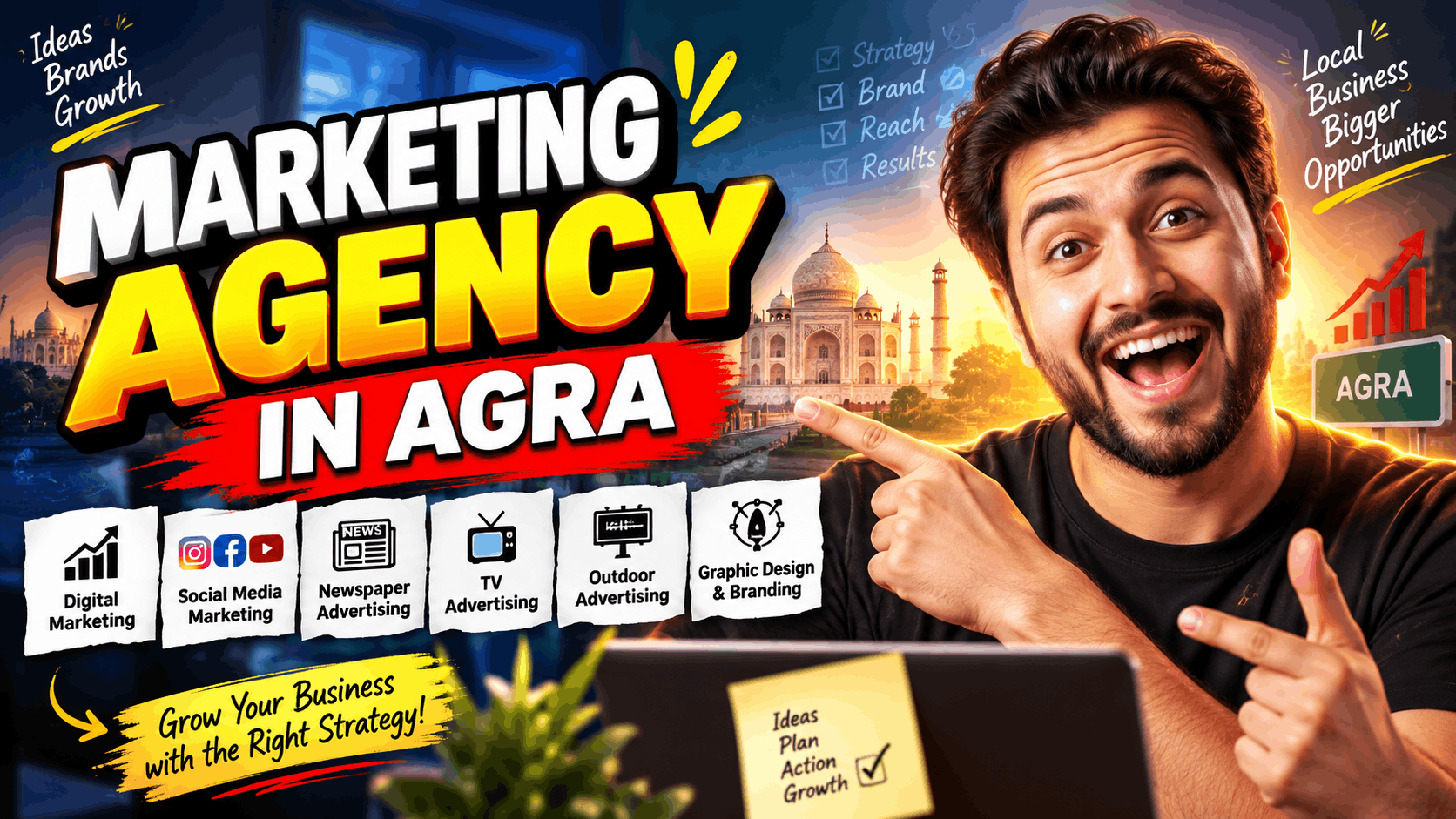 Marketing Agency in Agra: How to Choose the Right Marketing Partner for Your Business