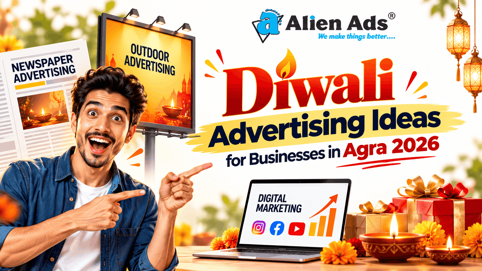 Diwali Advertising Ideas for Businesses in Agra 2026